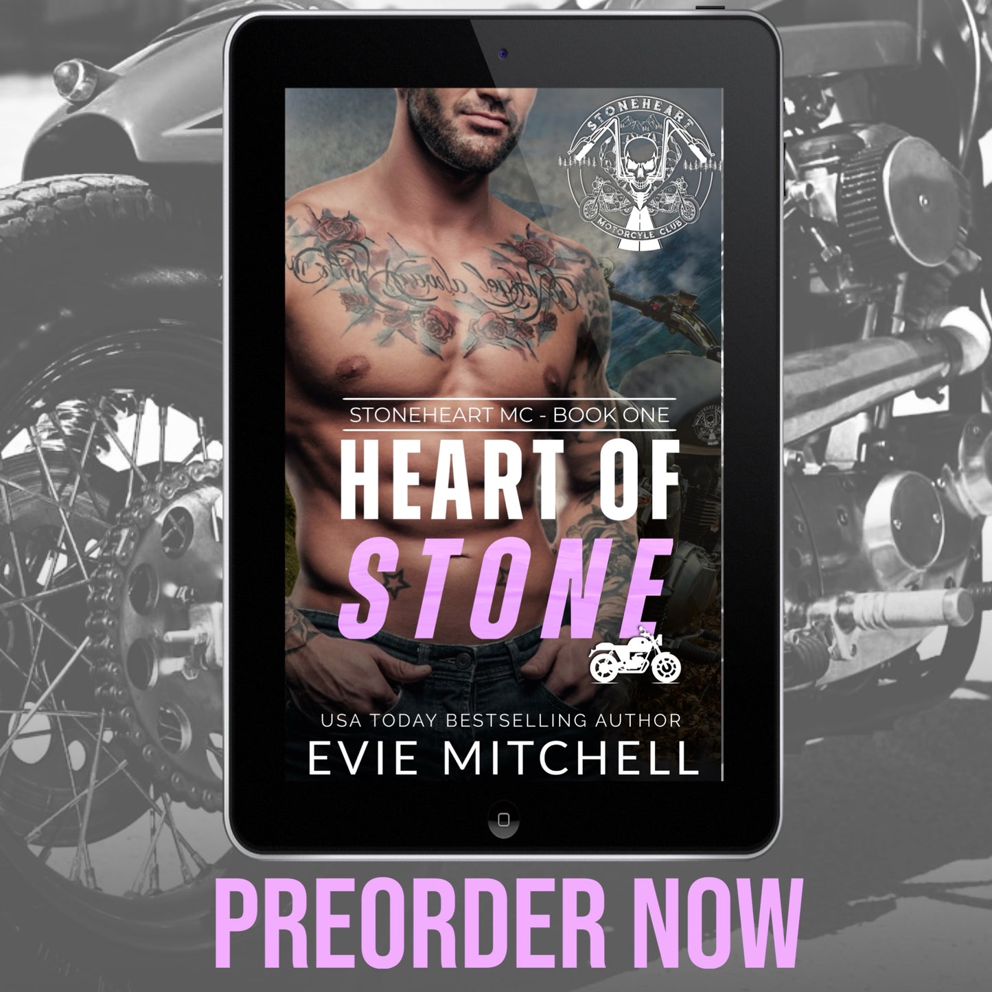 PRE-ORDER - Heart of Stone: BBW MC Lite Romance (Stoneheart MC, book 1)