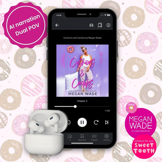 Cushions and Cackles - a spicy BBW novella (Happy Curves, book 4) AUDIOBOOK