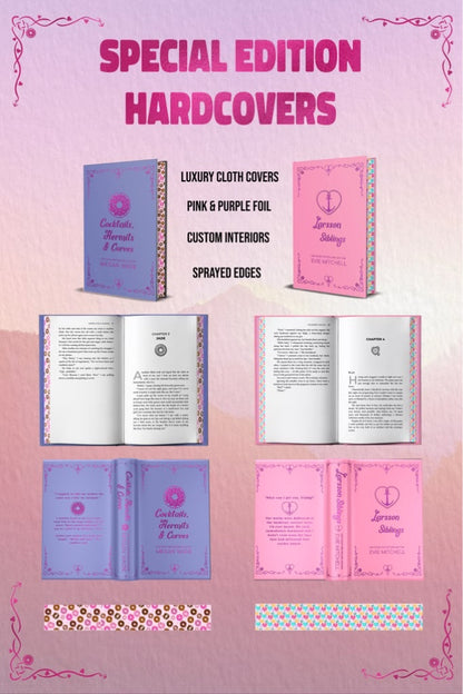 SMALL TOWN HEAT, TWICE THE SPICE - Limited Edition Hardcover Book Box (FREE SHIPPING)