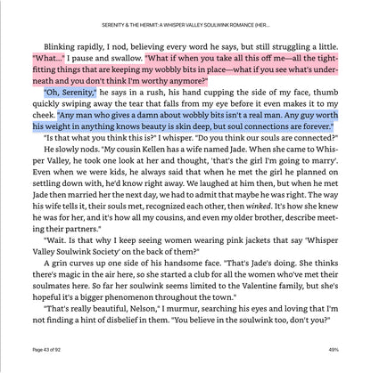 Hermits & Curves Series Bundle: small-town, BBW Romance with Grumpy Heroes and Sunshine Heroines (Whisper Valley Soulwink, Series 2)