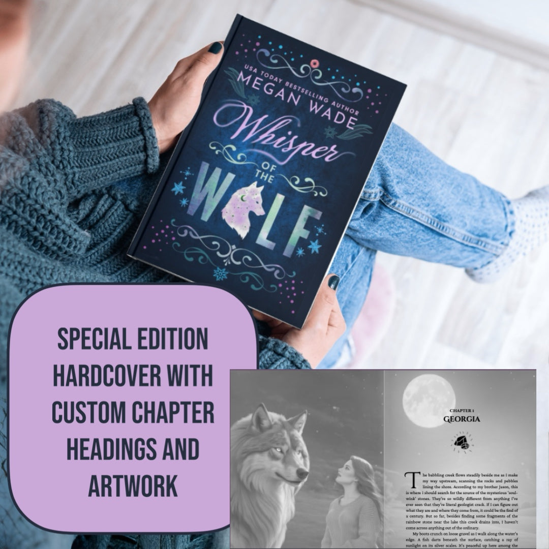 [SPECIAL EDITION HARDCOVER] Whisper of the Wolf: a BBW shifter romance (Whisper Valley Wolfpack, book 1) FREE SHIPPING