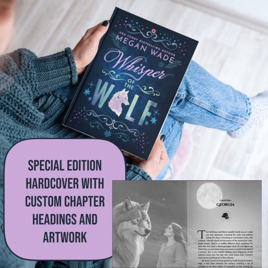 [SPECIAL EDITION HARDCOVER] Whisper of the Wolf: a BBW shifter romance (Whisper Valley Wolfpack, book 1) FREE SHIPPING