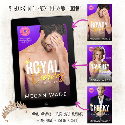 Royal Curves Series (ebook bundle) - BBW Royal Romance