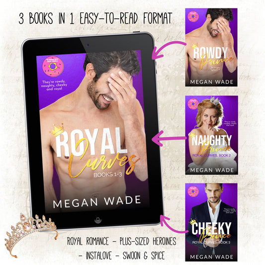 Royal Curves Series (ebook bundle) - BBW Royal Romance