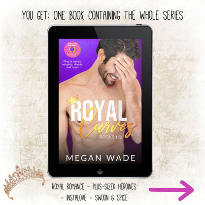 Royal Curves Series (ebook bundle) - BBW Royal Romance