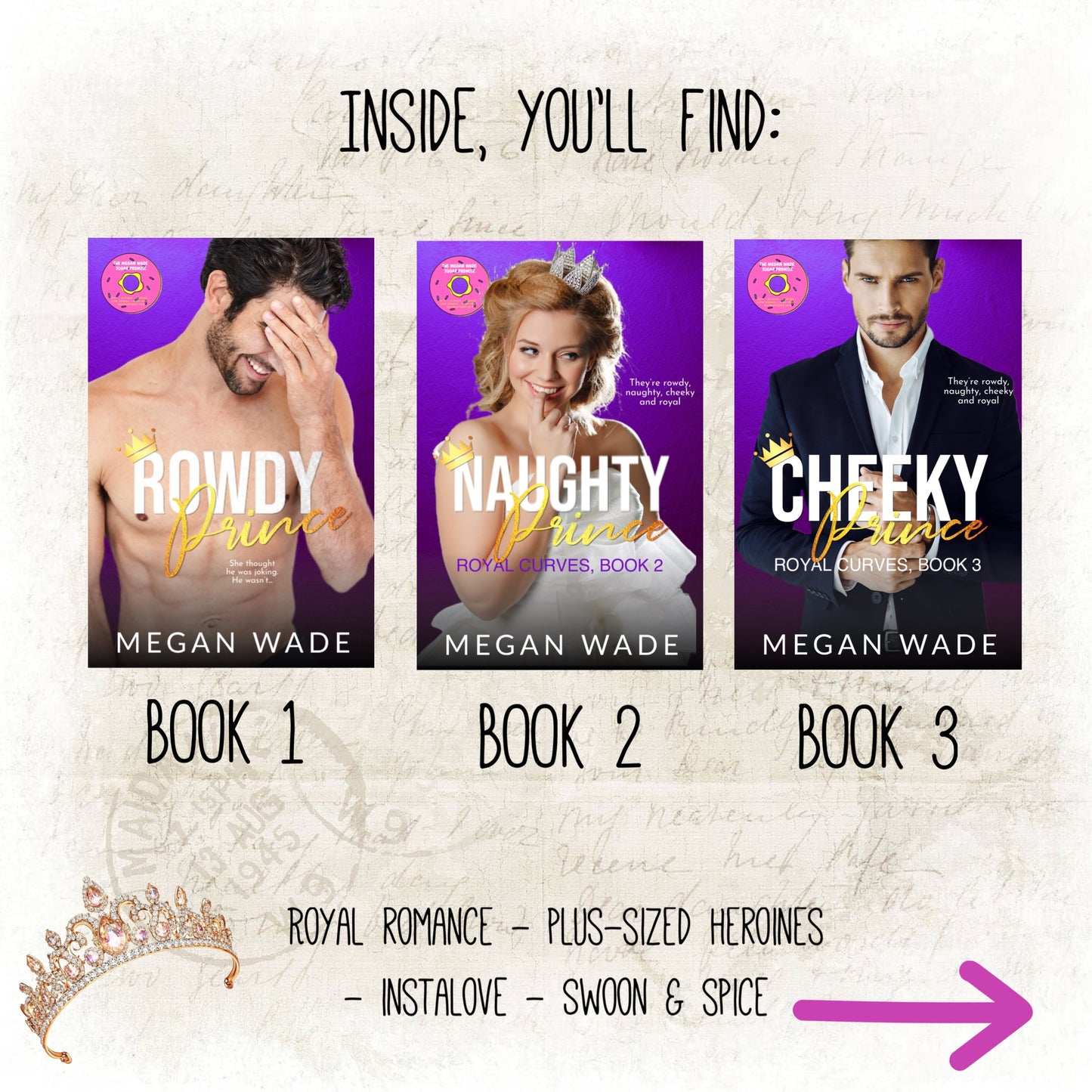 Royal Curves Series (ebook bundle) - BBW Royal Romance