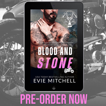 PRE-ORDER -  Blood & Stone: BBW MC Lite Romance (Stoneheart MC, book 6)