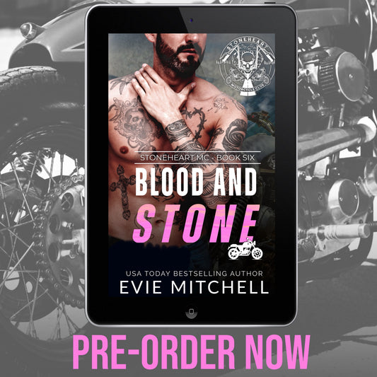 PRE-ORDER -  Blood & Stone: BBW MC Lite Romance (Stoneheart MC, book 6)