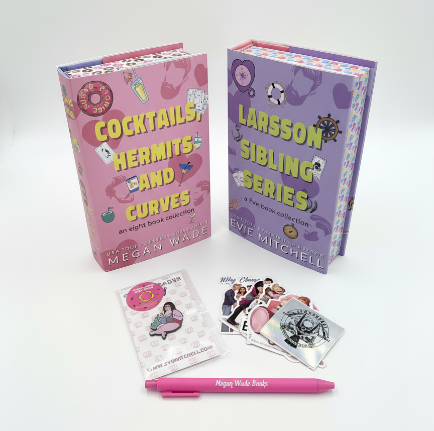 Limited Edition Romance Hardcover Box | Megan Wade & Evie Mitchell | Australia