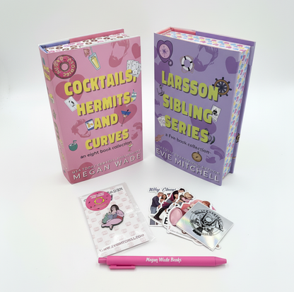 Limited Edition Romance Hardcover Box | Megan Wade & Evie Mitchell | Australia