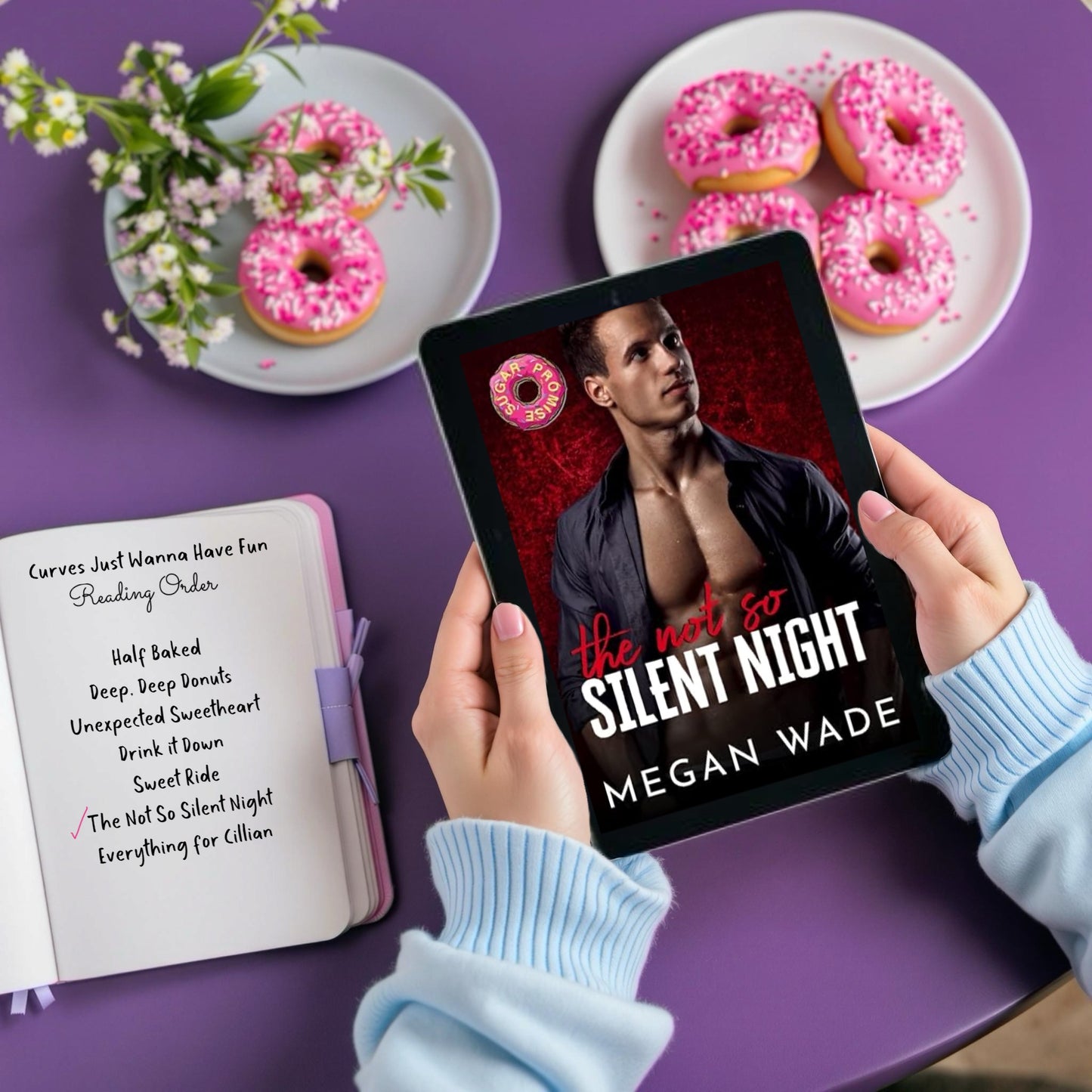 The Not So Silent Night: a BBW Christmas Romance (Curves Just Wanna Have Fun Book 6)